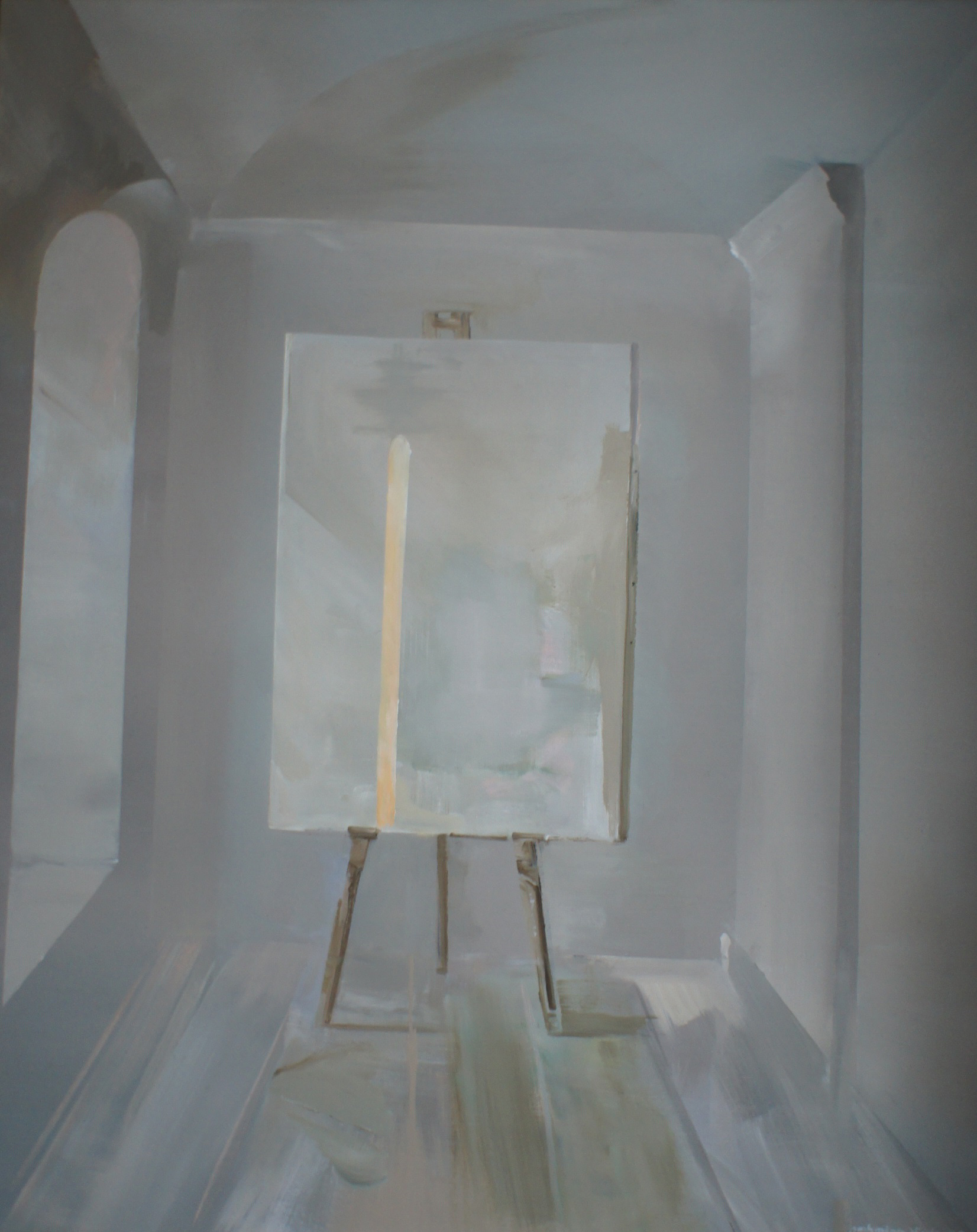 İsimsiz- Untitled, 1998, Tuval üzerine yağlıboya- Oil on canvas, 116X96 cm